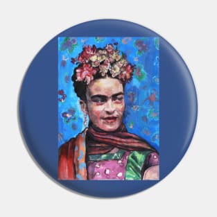 Frida Kahlo portrait - 3. Pin