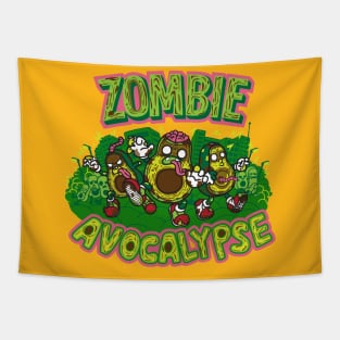 Zombie Avocalypse Tapestry