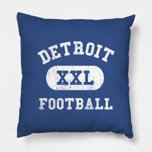 Detroit Football III Pillow