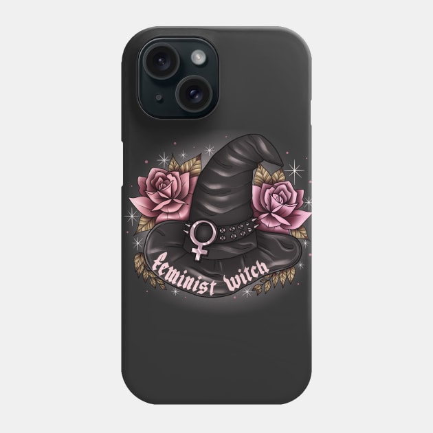 Feminist Witch Phone Case by chiaraLBart