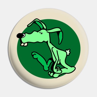 Green-Rabbit Pin