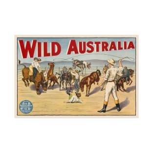 Wild Australia Vintage Poster 1910 T-Shirt