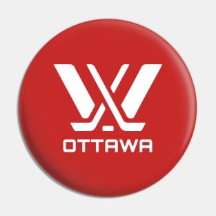 PWHL Ottawa Logo Pin