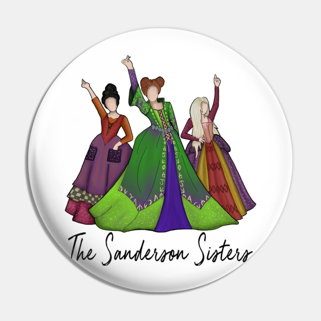 The Sanderson Sisters Pin by gallaugherus