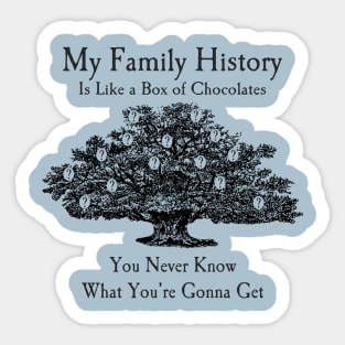 Family History Stickers for Sale