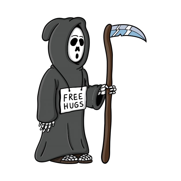 Free Hugs by Moe Tees