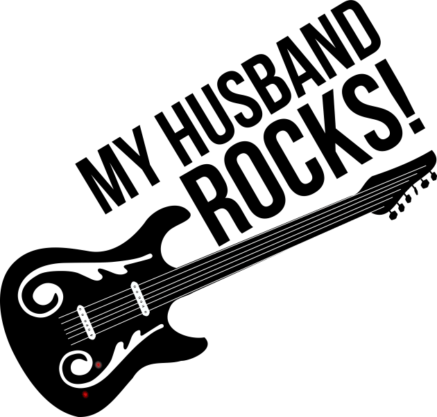 My Husband Rocks! Funny Loving Marriage Relationship Meme Kids T-Shirt by rayrayray90