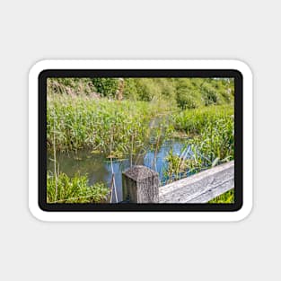 Bridge over the River Ant in rural Norfolk Magnet