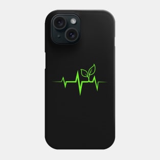 Plants Heartbeat Vegan Gift Phone Case