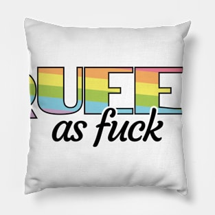 Gay lgbtq trans queer pride Parade rainbow gift Pillow