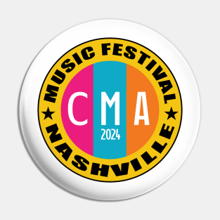 CMA Music Festival 2024 Pin