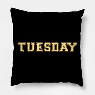 Luxurious Black and Gold Shirt of the Day -- Tuesday Pillow
