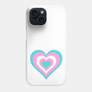 Pride Collection - Transgender Pride Flag (Heart) Phone Case