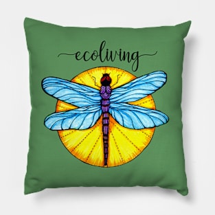 Ecoliving Dragonfly Pillow