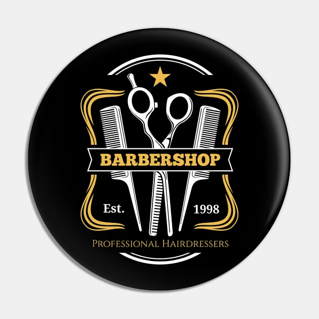 Barber Shop Pin by The Squeez