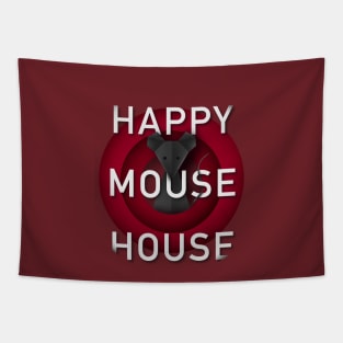 happy mouse house Tapestry