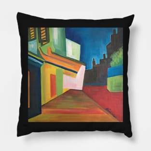 Cafe Terrace ode to Van Gogh Pillow