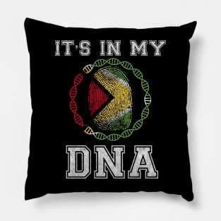 Guyana  It's In My DNA - Gift for Guyanese From Guyana Pillow