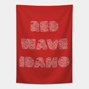 Red Wave Idaho Tapestry