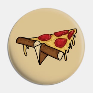 Pizza paper plane Pin