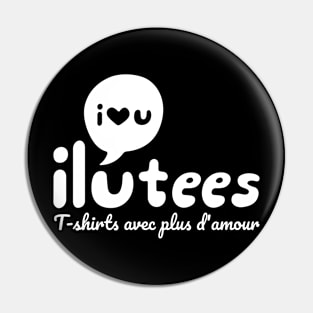 Ilutees : t-shirt avec plus d'amour Pin