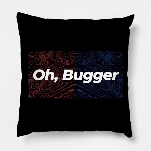 Oh, Bugger Pillow by Ckrispy