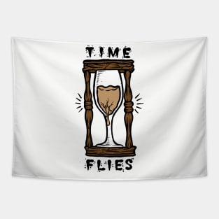 time flies Tapestry