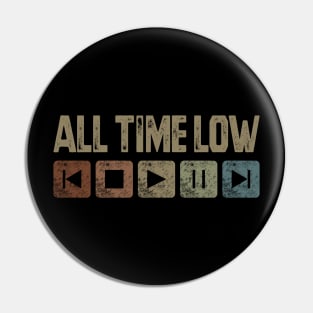 All Time Low Control Button Pin