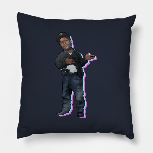 Doughboy Doughjoy Pillow by RianSanto