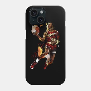 BASKETBALLART - jordan sLAM dUNK Phone Case