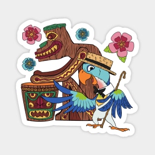 Come See The Tiki Room Magnet