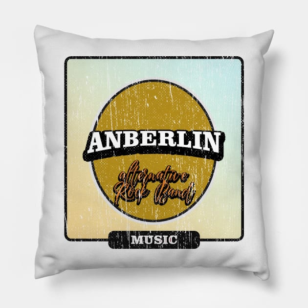 ArtDrawing - Anberlin alternat Pillow by Rohimydesignsoncolor