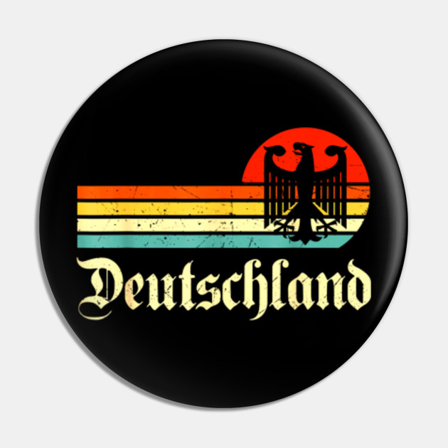 Germany Deutschland Cheer Jersey Vintage German Flag Pride Germany Deutschland Cheer Jersey Vintag Pin Teepublic