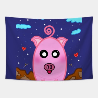 Piggy piggy Tapestry