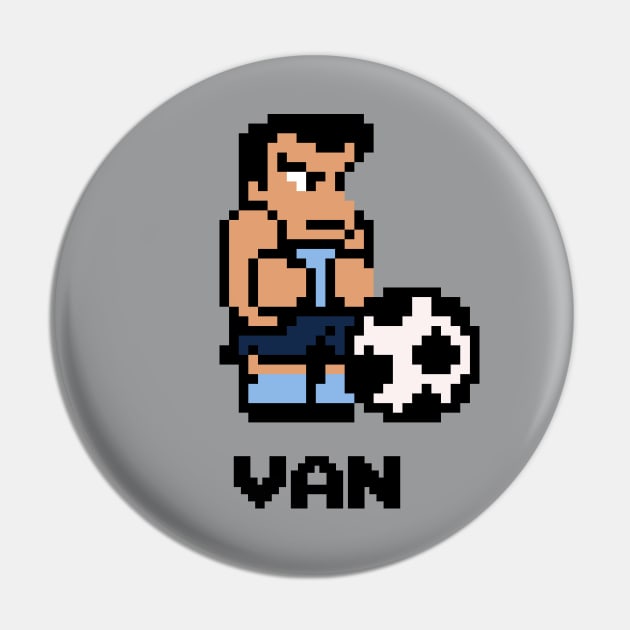 8-Bit Soccer - Vancouver Pin by The Pixel League