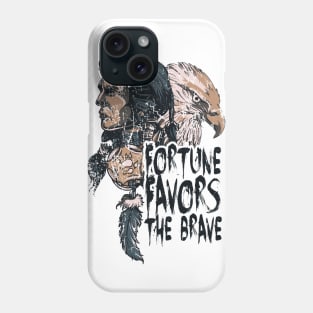 Fortune favours the brave Phone Case