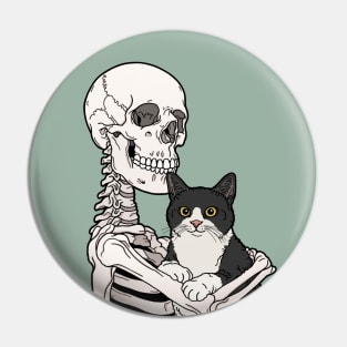 Tuxedo Cat Friend Pin