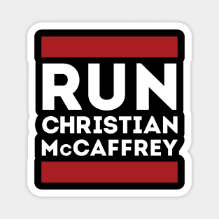 Run Christian McCaffrey Magnet