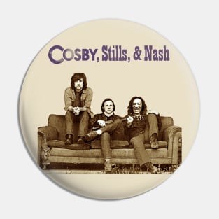 Cosby, Stills, & Nash Pin