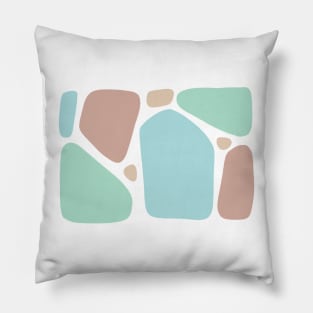 Mint Chocolate Pebbles by Sunnie Meowtlu Pillow