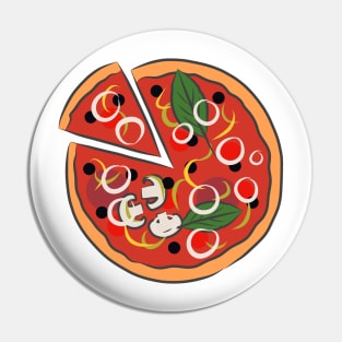 Sliced Pizza Pie Pin