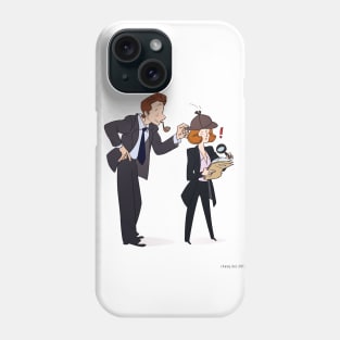 X files Sherlock Holmes Phone Case