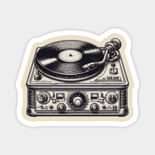 Turntable - Vintage Audio LP Vinyl Record Player Magnet