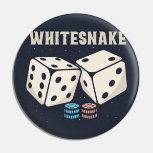 whitesnake Pin