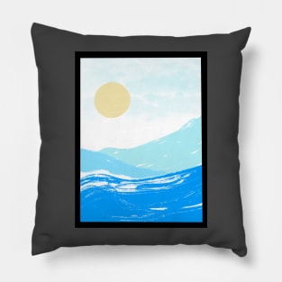 Sun and Sea Pillow