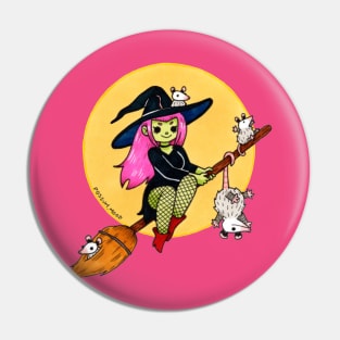 Possum Witch Pin