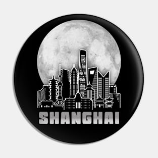 Shanghai China Full Moon Pin