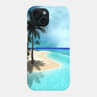 Beautiful tropical island Phone Case