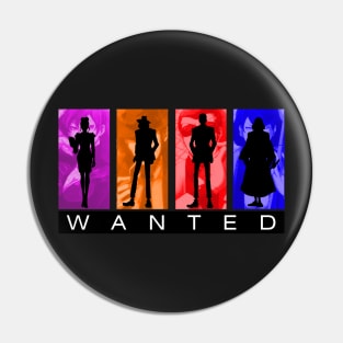 Wanted Lupin Gang Pin