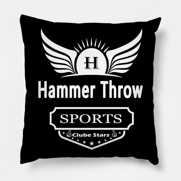 Hammer Throw Pillow by Hastag Pos